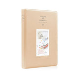 128 Pockets Album Case Storage For Polaroid Photo FujiFilm Camera Film - Beige