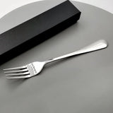 Engraved Stainless Steel Fork with Gift Box Love Message Utensil for Couples Present - 2pcs/Set(A+B) - Close-Up Angle