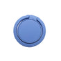 Phone Ring Bracket 360 Degree Rotation Solid Colour Mobile Holder Grip Stand - Blue