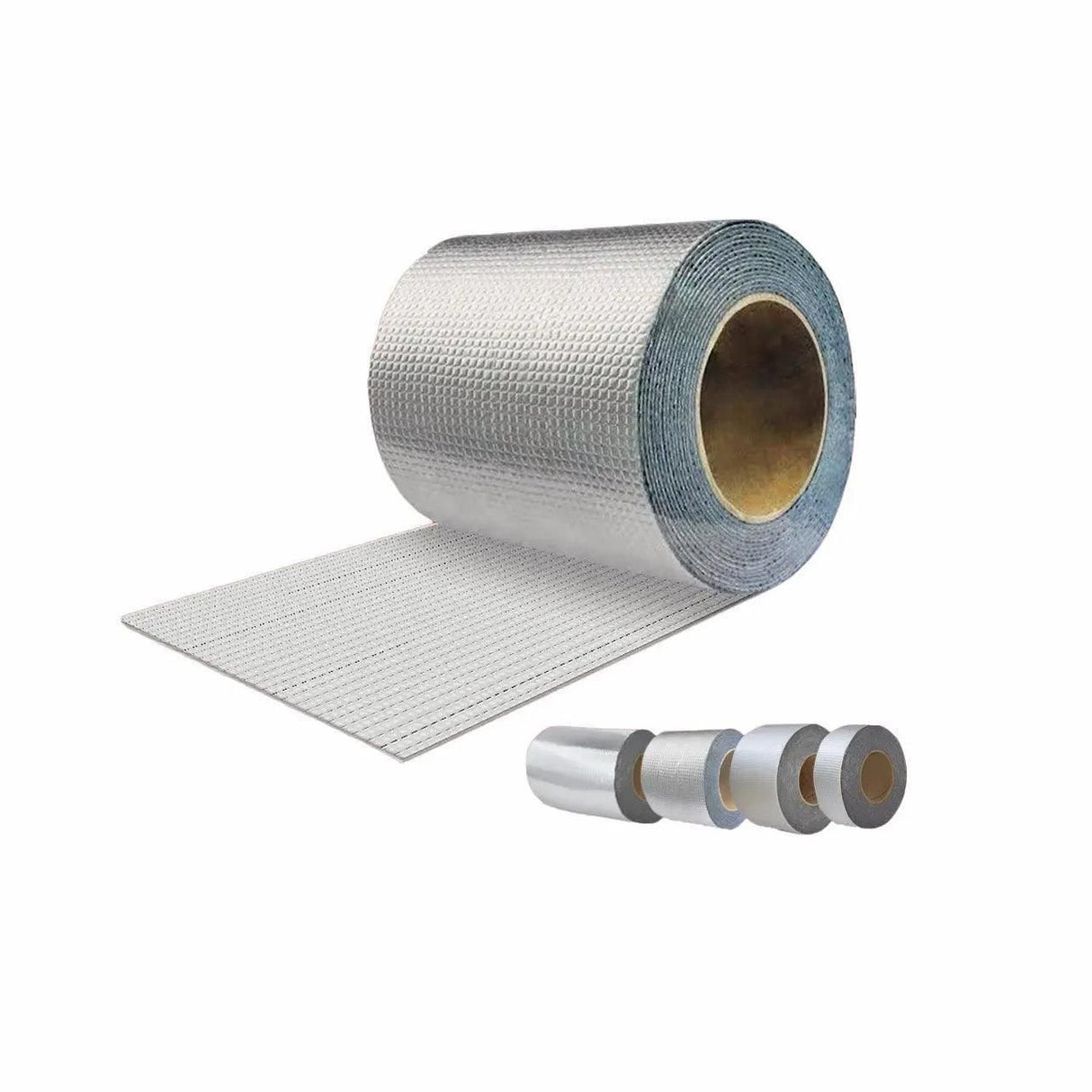 5M Waterproof Tape Butyl Rubber Aluminium Foil Roof Pipe Caravan Repair Flashing - 10cm* 5m* 1 Unit
