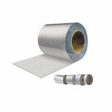5M Waterproof Tape Butyl Rubber Aluminium Foil Roof Pipe Caravan Repair Flashing - 15cm*5m*1 Unit - Extra Image