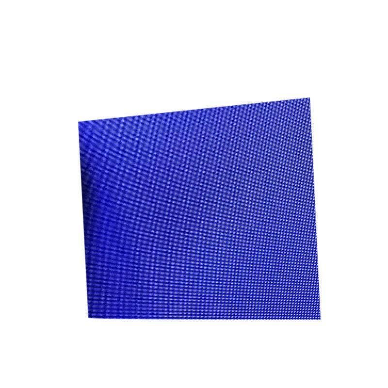 100Pcs Aluminium Foil Chocolate Wrappers 20cm Squares - Blue/Embossed