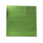 100Pcs Aluminium Foil Chocolate Wrappers 20cm Squares - Green/Embossed