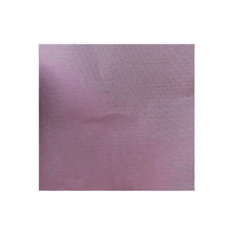 100Pcs Aluminium Foil Chocolate Wrappers 20cm Squares - Pink/Embossed