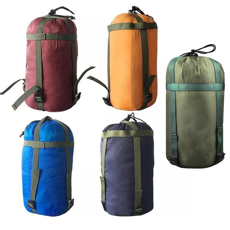 Waterproof Compression Stuff Sack Camping Storage Bag Outdoor Sleeping Bag - Yellow, Waterproof
