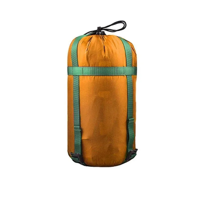 Camping Sleeping Bag Compression Sack Waterproof Outdoor Storage Bag - Lake Blue
