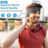 Wireless Bluetooth Eye Mask Headphones Sleep Headband for Relaxation and Meditation - Black - Low Angle