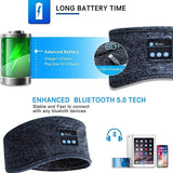 Wireless Bluetooth Eye Mask Headphones Sleep Headband for Relaxation and Meditation - Black - Extra Image