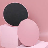 2PCS Core Sliding Discs Fitness Sliders for Home Gym Yoga Gliding Exercise 17cm - Black