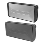 2X Car Shoulder Strap Positioning Clip Buckle Adjuster for Driving Comfort - Silver
