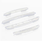 4PCS Car Door Edge Protector Anti Collision Strip Transparent PVC Guard 8cm 11cm