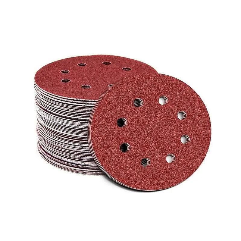 125X 125mm 5" Sanding Discs 60 80 100 120 240 Grit Orbital Sander Pads - 60 Grits