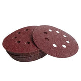 125X 125mm 5" Sanding Discs 60 80 100 120 240 Grit Orbital Sander Pads - 240 Grits