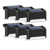 Solar Led Deck Lights Path Garden Patio Pathway Stairs Step Fence Lamp Outdoor - 4PCS - Side View
