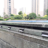 Solar Led Deck Lights Path Garden Patio Pathway Stairs Step Fence Lamp Outdoor - 4PCS - 45-Degree Angle