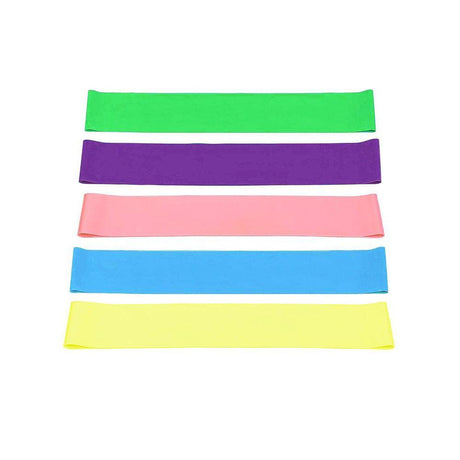1.5m Elastic Yoga Stretch Resistance Bands Exercise Fitness Band Theraband - Purple, image 2