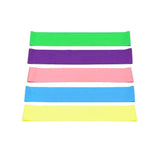 1.5m Elastic Yoga Stretch Resistance Bands Exercise Fitness Band Theraband - Pink - Front View