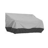 Outdoor Waterproof Patio Chair Cover Lounge Deep Seat Cover Furniture Sofa Cover Grey Black - 147*83*79CM