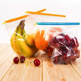 8/16/24PCS Kitchen Sealing Sticks Reusable Clips Bag Sealer Lock Rod Bags Sealer - 8PCS - Low Angle
