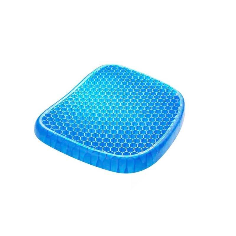 Gel Honeycomb Seat Comfort Cushion Flex Back Support Spine Protector - 1000g (44*36.5*4.5CM)