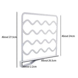 4PCS Clip-On Closet Shelf Dividers Wardrobe Organizer for Clothes and Cabinets - Extra Image