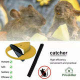 Mouse Trap Flip N Slide Bucket Lid Mouse Rat Trap With Ladder Mousetrap Catcher - Flip N Slide Bucket *1 - Top-Down View