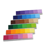 Gradient Color Ink Pad Inkpad Rubber Stamp Water Based Diy Finger Print 10 Colours - S2 Blue - Front View
