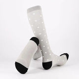 L/XL Compression Socks Women Men Nursing Travel Sport Stocking Running - Colour Love
