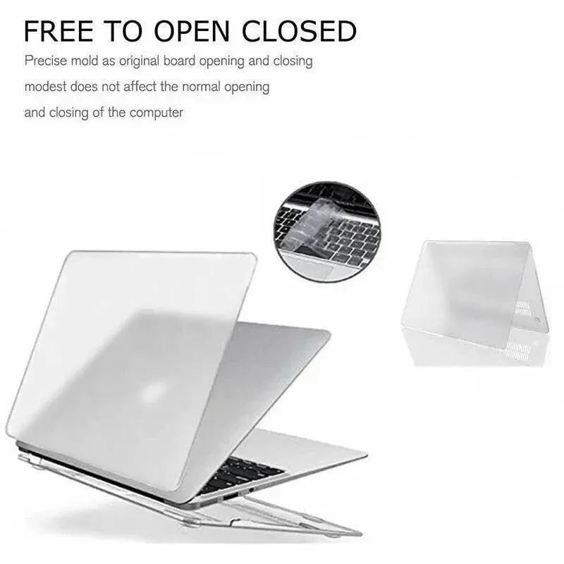 Frosted Transparent Case with Keyboard Cover for MacBook 13 to 16 Inch - Mackbook 13.3Pro (A2251/A2289)