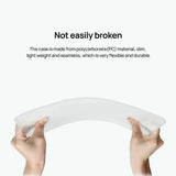 Frosted Transparent Case with Keyboard Cover for MacBook 13 to 16 Inch - Mackbook Retina 13.3 Pro (A1425/A1502) - Side View