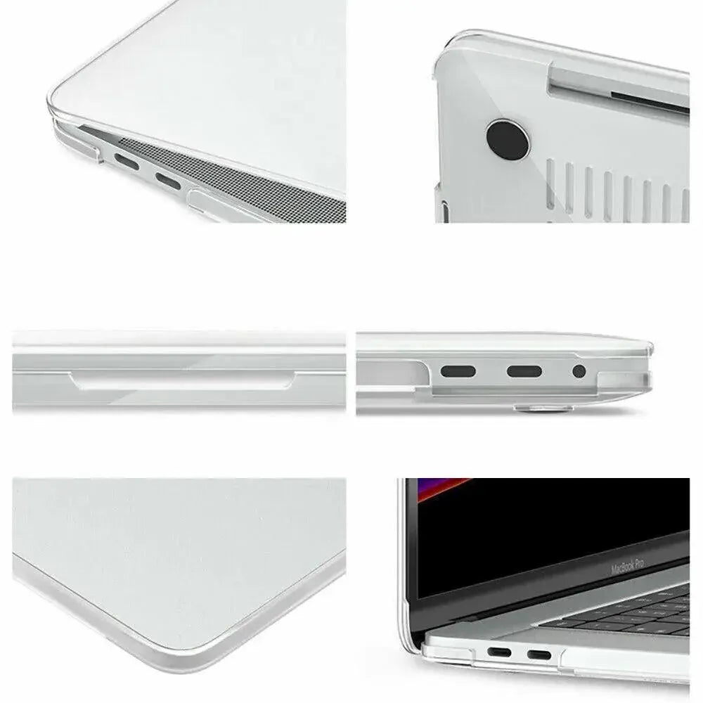 Frosted Transparent Case with Keyboard Cover for MacBook 13 to 16 Inch - Mackbook Retina 13.3 Pro (A1425/A1502)