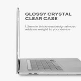 Frosted Transparent Case with Keyboard Cover for MacBook 13 to 16 Inch - Mackbook 15.4 Pro (A1707/A1190) - Extra Image