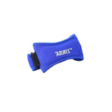 Aolikes Knee Strap Patella Jumper Gel Runner Tennis Sports Brace Support - Black - Close-Up Angle