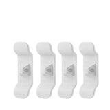 Cord Organizer Wrap Holder 4pcs Kitchen Appliance Cable Winder Adhesive Clip - 4PCS White