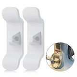 Cord Organizer Wrap Holder 4pcs Kitchen Appliance Cable Winder Adhesive Clip - 4PCS White - Low Angle