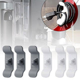 Cord Organizer Wrap Holder 4pcs Kitchen Appliance Cable Winder Adhesive Clip - 4PCS White - Extra Image