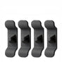 Cord Organizer Wrap Holder 4pcs Kitchen Appliance Cable Winder Adhesive Clip - 4PCS Black