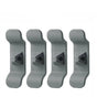 Cord Organizer Wrap Holder 4pcs Kitchen Appliance Cable Winder Adhesive Clip - 4PCS Grey