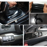 152 x 30CM Car Vinyl Wrap Carbon Fiber Matt Satin Glossy Multi Color Car Tint Car Sticker - Pink Carbon Fiber