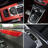 152 x 30CM Car Vinyl Wrap Carbon Fiber Matt Satin Glossy Multi Color Car Tint Car Sticker - Pink Carbon Fiber - Extra Image