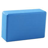 2PCS Yoga Blocks Foam Brick Fitness Exercise Stretch Gym Pilates Tool - Blue - Rear View