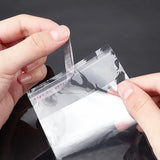 Multi-size Clear Self-Seal Cellophane Bags - Bulk Adhesive Opp - 11*20+4 - Extra Image