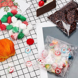 Multi-size Clear Self-Seal Cellophane Bags - Bulk Adhesive Opp - 20*30+4 - Low Angle