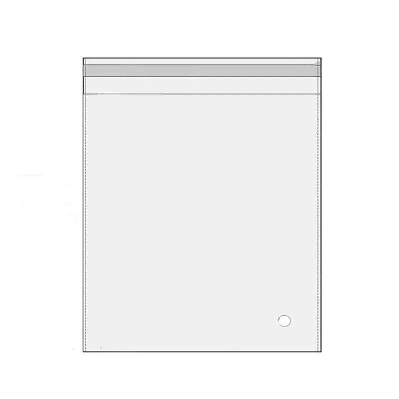 Multi-size Clear Self-Seal Cellophane Bags - Bulk Adhesive Opp - 30*44+4