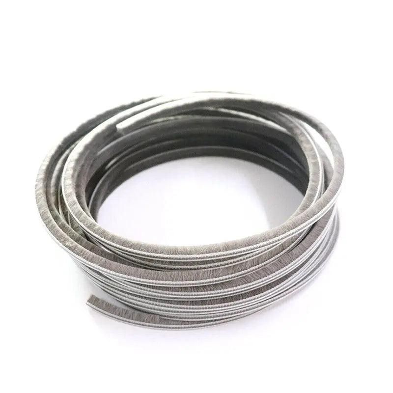10M Hairy Seal Brush for Door & Window Draught Exclusion - 5x6mm（10M）