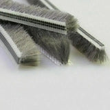 10M Hairy Seal Brush for Door & Window Draught Exclusion - 7x6mm（10M） - Low Angle