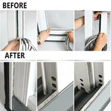 10M Hairy Seal Brush for Door & Window Draught Exclusion - 7x6mm（10M） - Extra Image