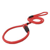 Dog Training Correction Leash Lead Cesar Puppy Pets Millan Slip Nylon Rope 10*140mm - Black - Extra Image