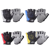 XL Size Cycling Bicycle Half Finger Bike Gloves Unisex Anti Slip Padded - Grey