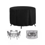 Outdoor Furniture Round 1.28M/1.85M/2.3M Cover Waterproof Garden Table Shelter - 230*110cm - Extra Image